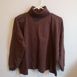 Los Angeles Apparel - Aspen Turtleneck (Chocolate)